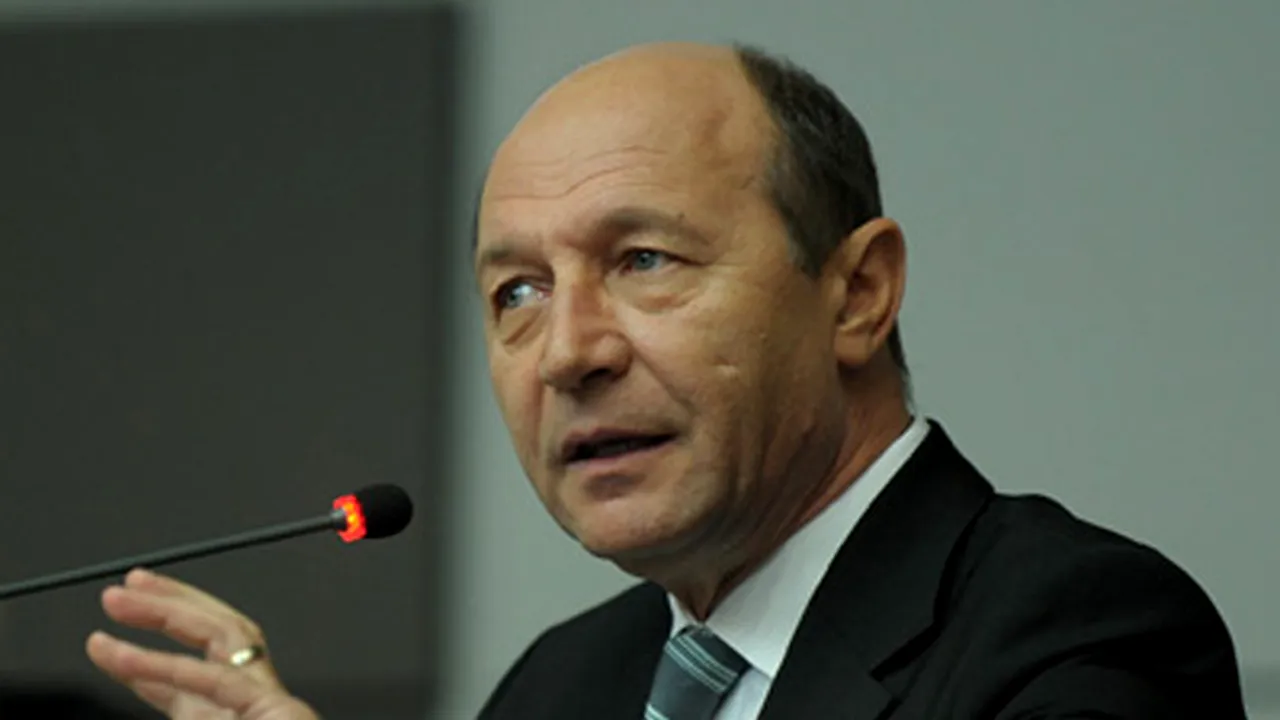 Băsescu, despre prima sa reacţie la imaginile cu incidentul: Nu vedeam bine pe monitor