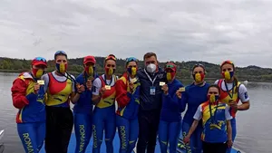 Două medalii de aur şi şase de argint pentru canotorii români la Campionatul European