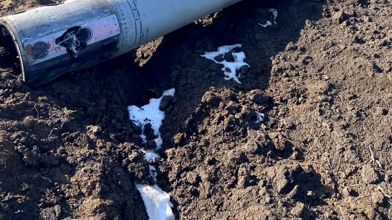 Fragmente de rachetă rusească descoperite în Republica Moldova