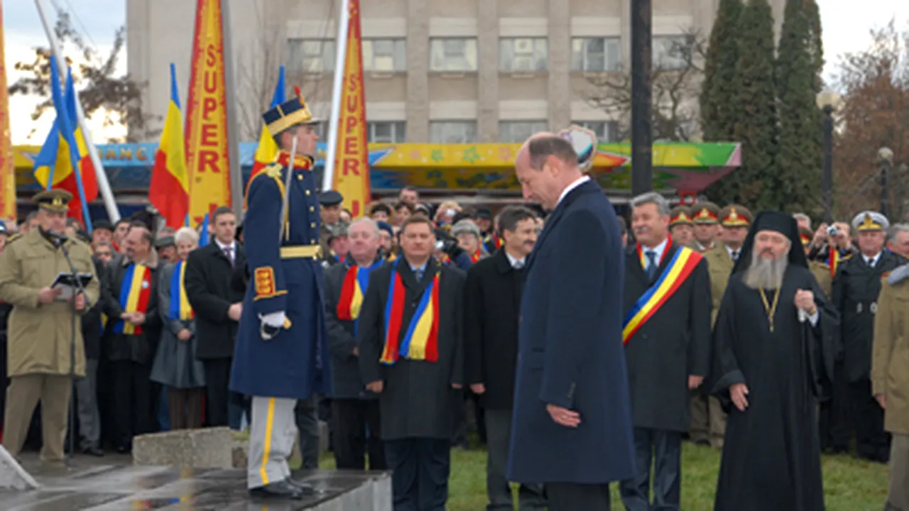 Băsescu: Avem de ce să fim mândri atunci când privim în istoria noastră