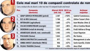 Care sunt cele mai mari companii controlate de antreprenori români. Vezi top 100