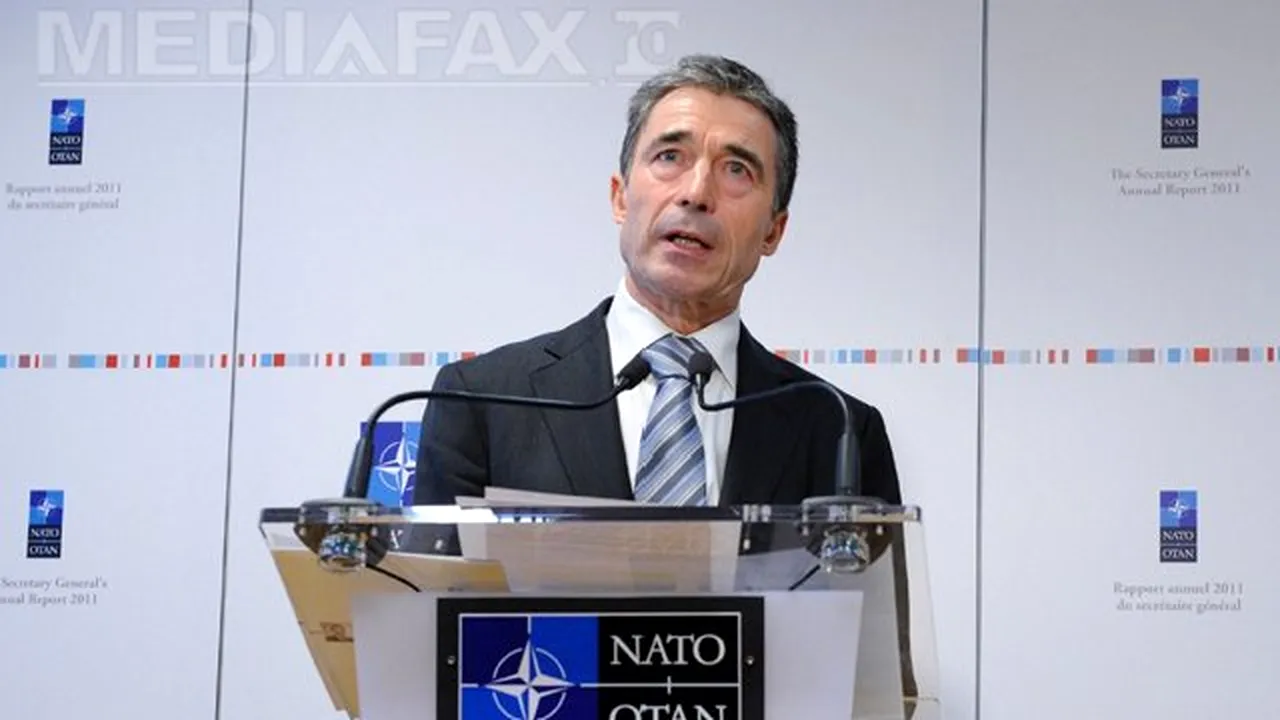 Rasmussen: NATO contează pe România pentru construirea de relaţii cu statele din Est