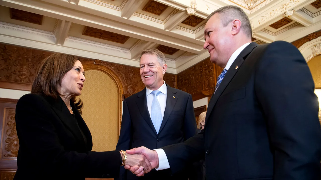 Premierul Nicolae Ciucă a transmis un mesaj după vizita Kamalei Harris: I-am mulţumit vicepreşedintelui SUA pentru garanţiile de securitate