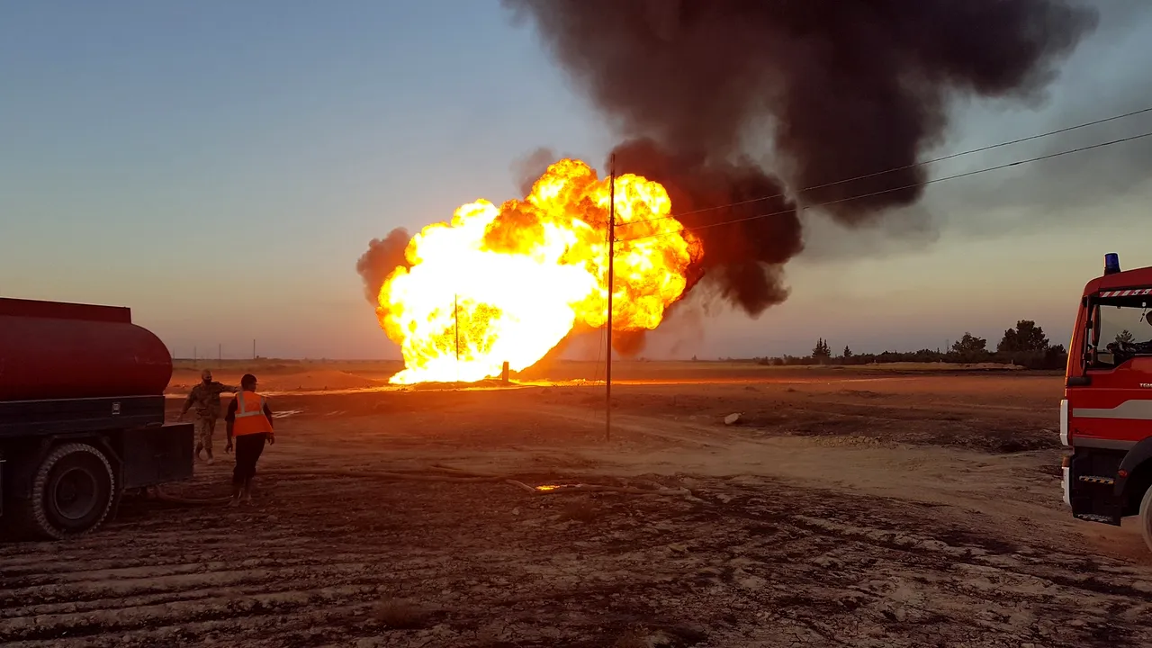 Pană generală de curent după o explozie la o conductă de gaz din apropierea Damascului. Autorităţile vorbesc despre un atac terorist