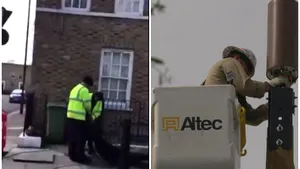 VIDEO | Englezii incendiază stâlpii 5G ca urmare a teoriilor conspiraţioniste despre coronavirus. ”Vom muri cu toţii”