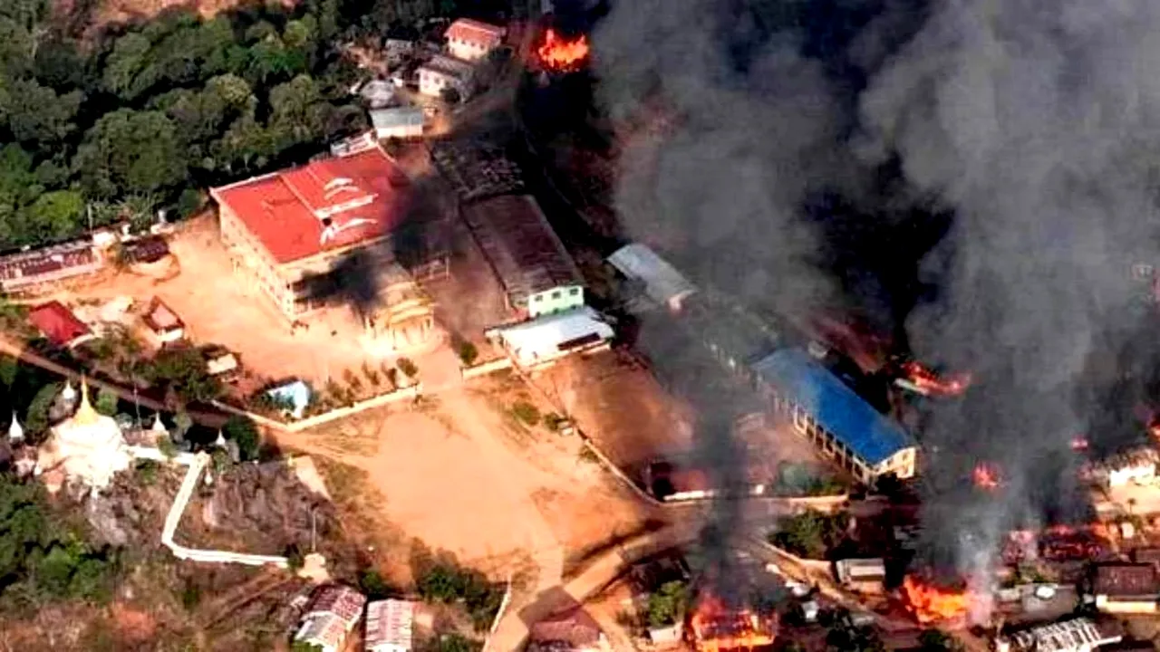 Masacru suspect la o mănăstire din Myanmar. Cel puţin 22 de persoane au fost ucise 
