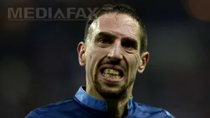 Ribery are fractură la o coastă şi ratează meciul cu Borussia Dortmund