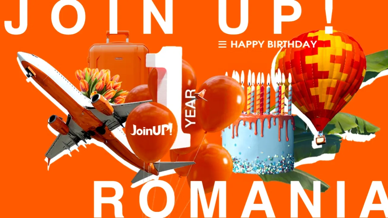 Turoperatorul Join UP! aniversează cu mândrie primul an de activitate în România
