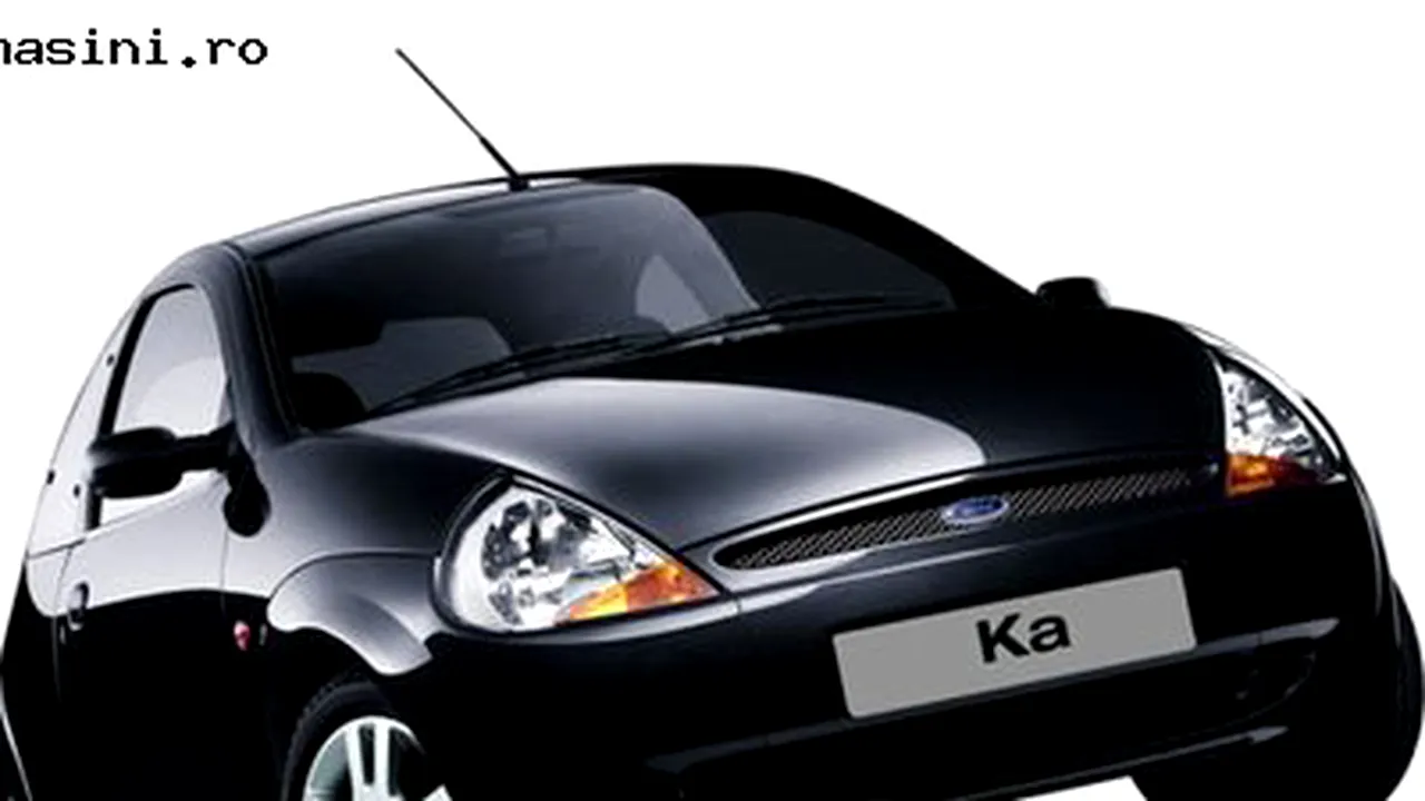 Noul model Ford Ka va putea fi cumpărat din România numai cu comandă