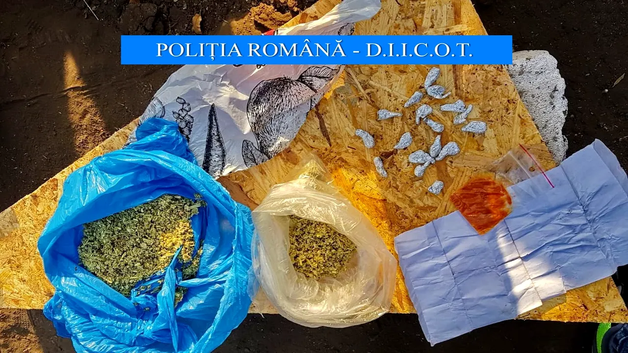 FOTO Copii folosiţi la vânzarea de droguri. O grupare ce acţiona în patru judeţe din ţară, destructurată de Poliţie şi DIICOT