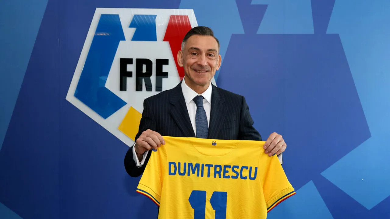 Ilie Dumitrescu a fost cooptat în echipa FRF, unde se va implica în trei proiecte