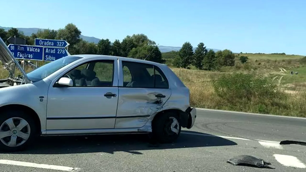 Handbaliste brazilience, legitimate la Măgura Cisnădie, ranite într-un accident pe DN 1 | FOTO