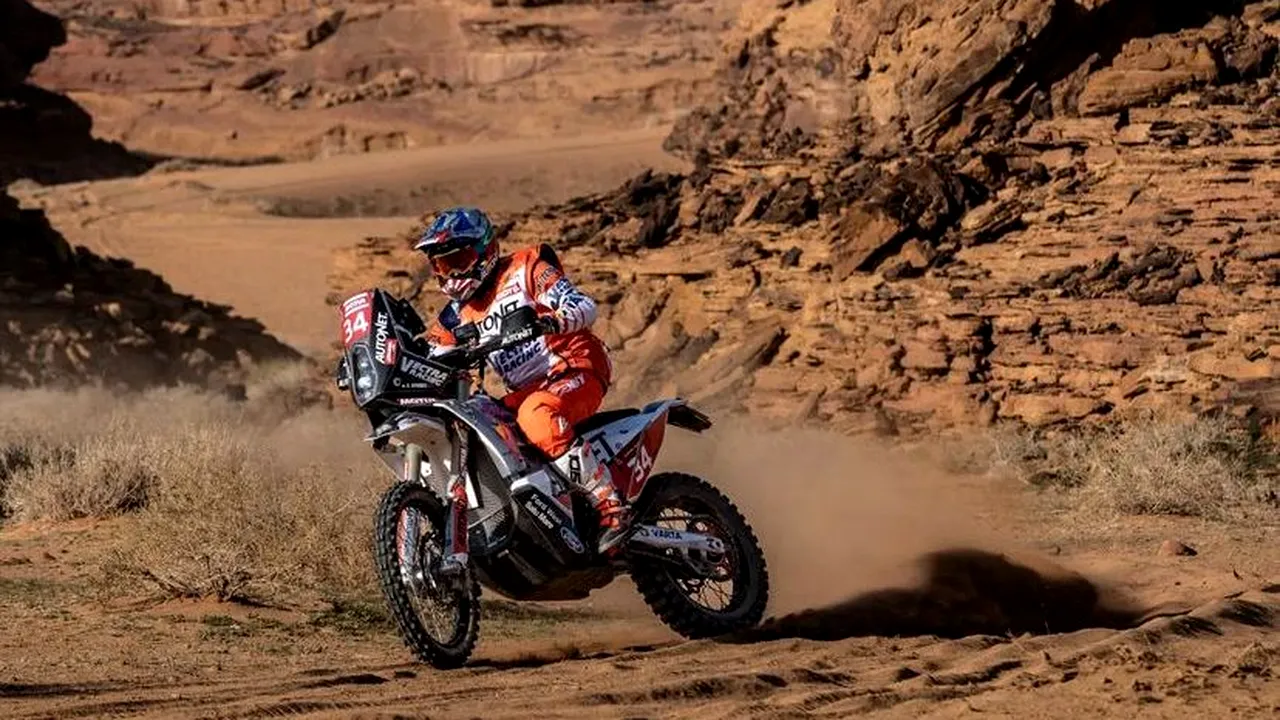 Mani Gyenes, locul 36 la Raliul Dakar, etapa a 5-a, câştigată de Pablo Quintanilla 