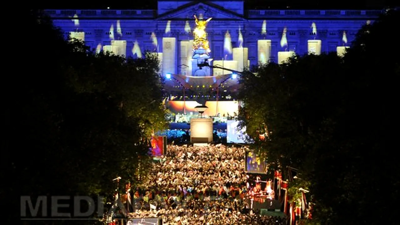 Concert spectaculos în onoarea reginei Elizabeth a II-a