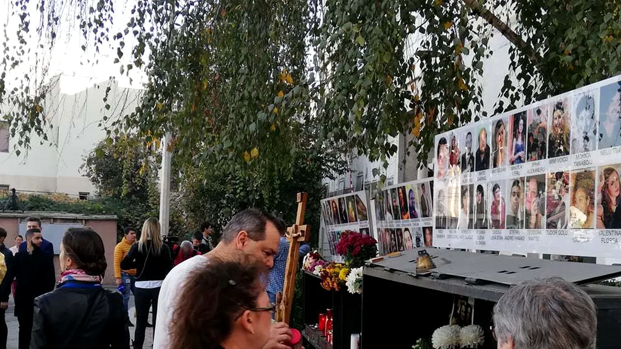 Părinţii victimelor din Colectiv îşi arată dezamăgirea la parastasul de 3 ani: 