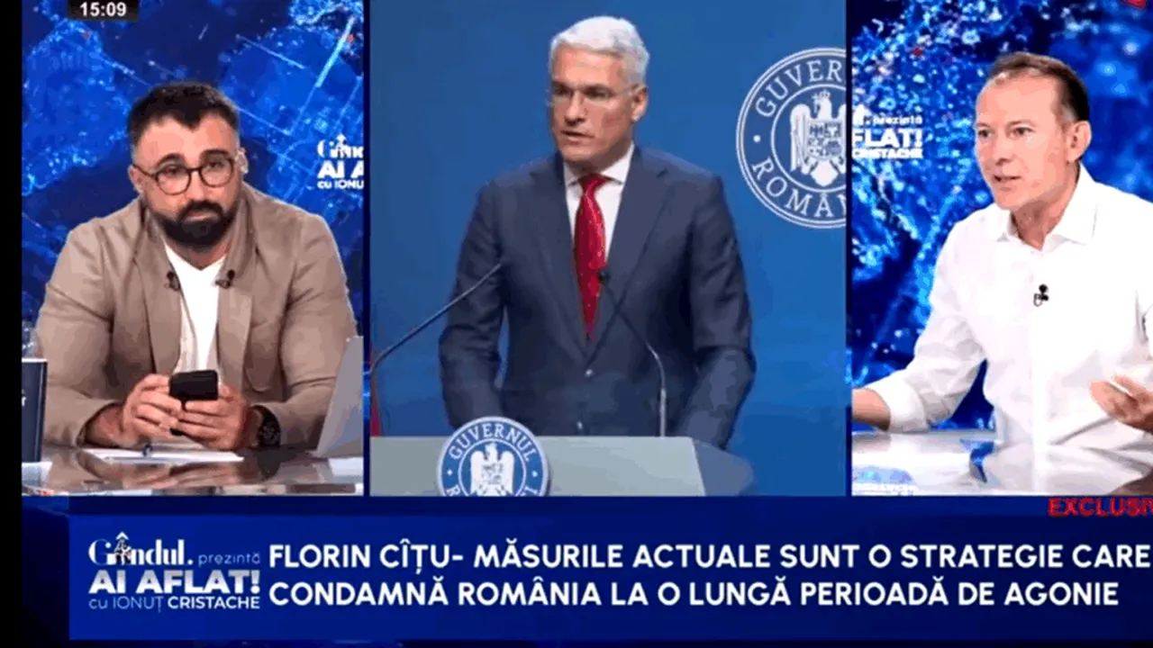 Florin Cîțu, fost premier și ministru de Finanțe, a comentat noul pachet de măsuri al guvernului, cu accent pe majorarea TVA-ului, dar și propunerea de descurajare a utilizării cash-ului în scopul limitării evaziunii fiscale.