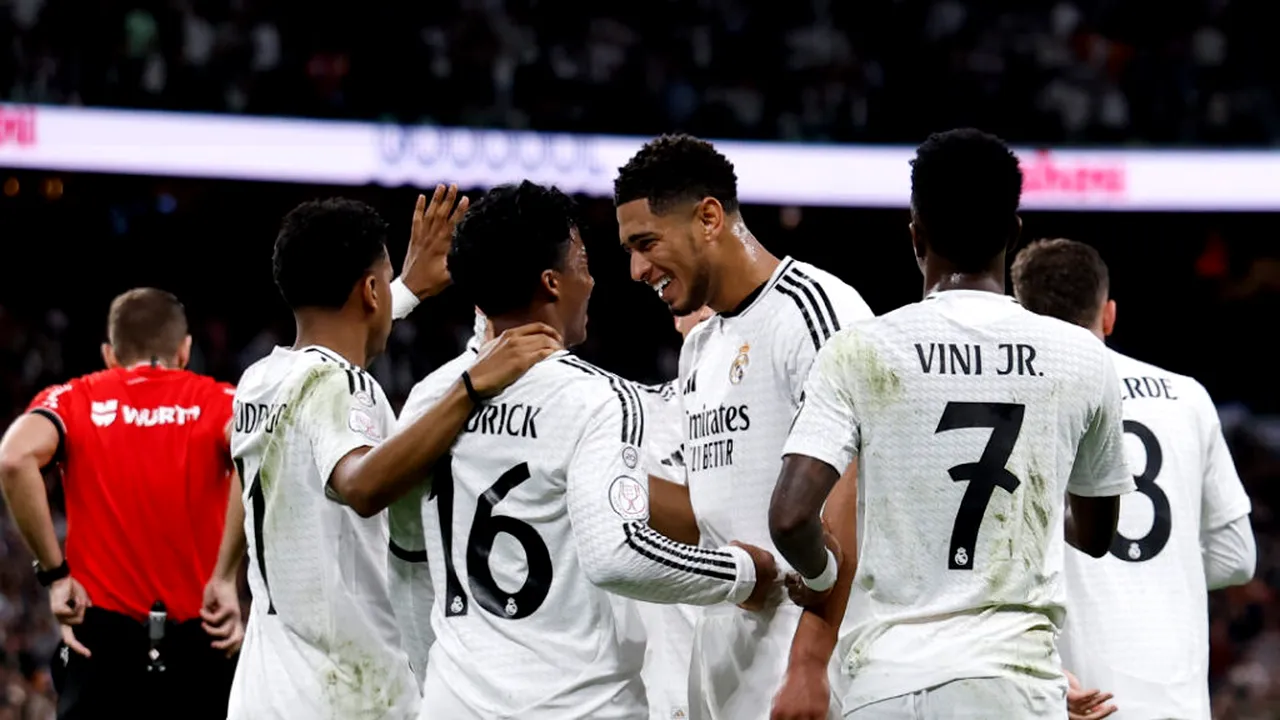 Real Madrid s-a calificat în finala Cupei Regelui