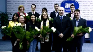 Bellu i-a felicitat pe sportivii de la gimnastică aerobică