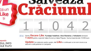 DAI 1 LIKE ŞI DAU 1 EURO. SALVEAZĂ CRĂCIUNUL celor 200 de copii din Valea Screzii cărora le-a ars casa