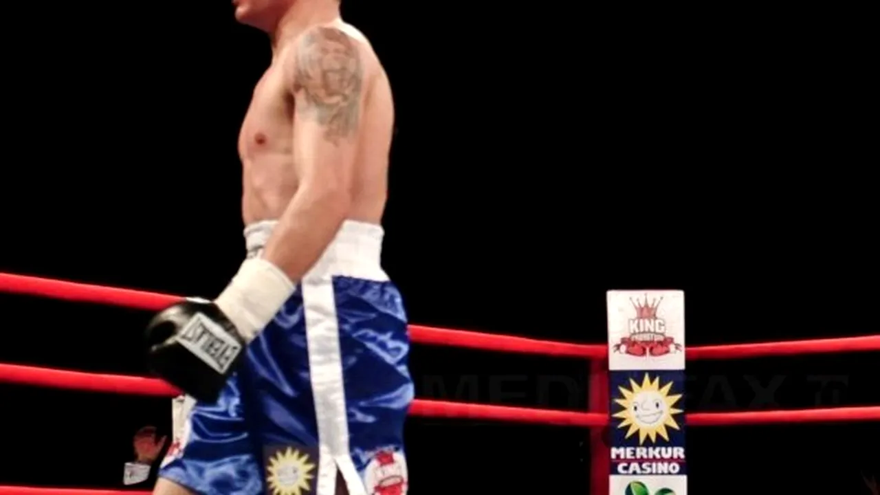 Boxerul Viorel Simion a câştigat meciul cu Nika Kokashvili, la gala de la Szekesfehervar