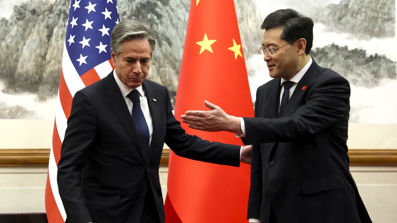 Blinken s-a întâlnit la Beijing cu ministrul chinez de externe în încercarea de a relansa relaţiile dintre SUA şi China