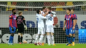 Steaua a fost învinsă de Dinamo Kiev, scor 2-0, şi a fost eliminată din Liga Europa