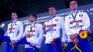 Ştafetă de aur pentru România la Mondialele de înot juniori de la Lima
