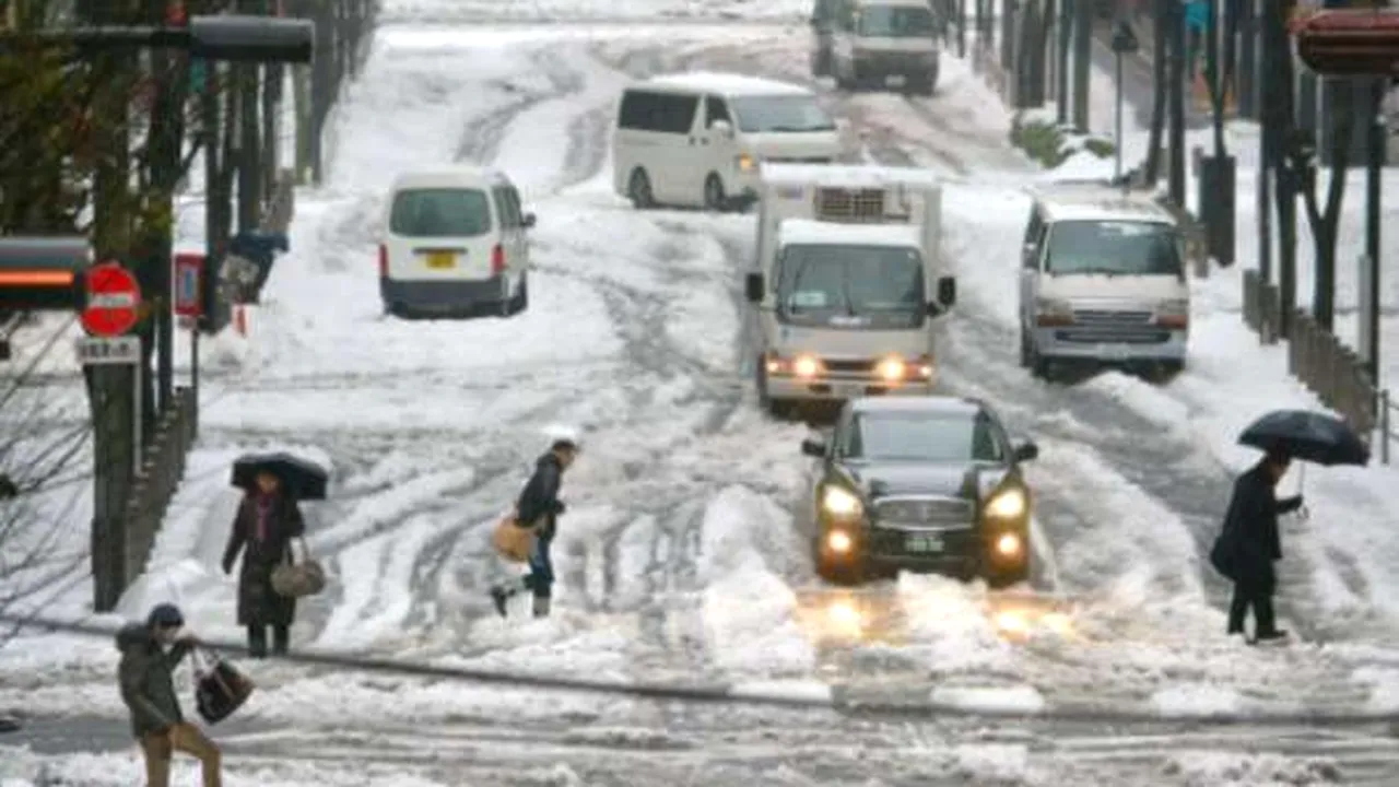 Cel puţin trei morţi şi 850 de răniţi în Japonia, din cauza furtunii de zăpadă