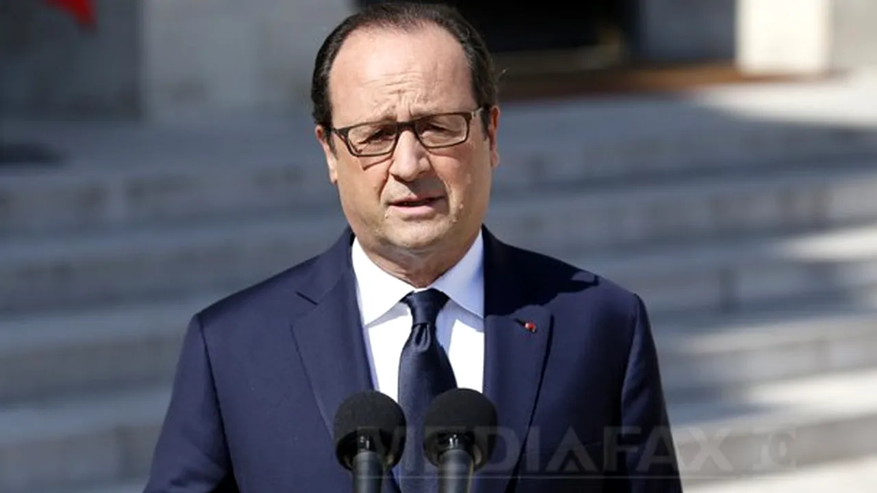 François Hollande se declară 