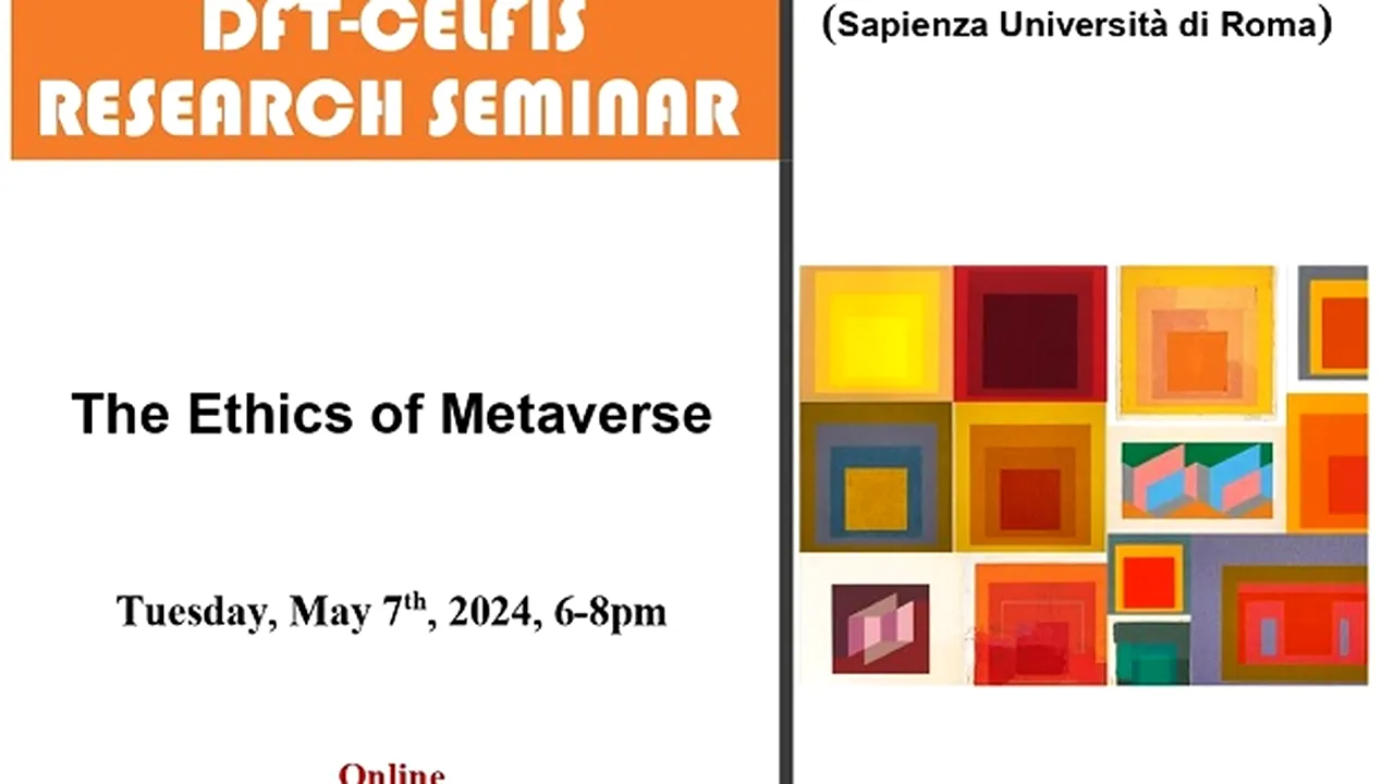 Etica Metaversului, dezbătută la Facultatea de Filosofie a Universităţii Bucureşti