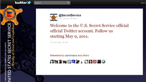 Secret Service are cont oficial pe Twitter