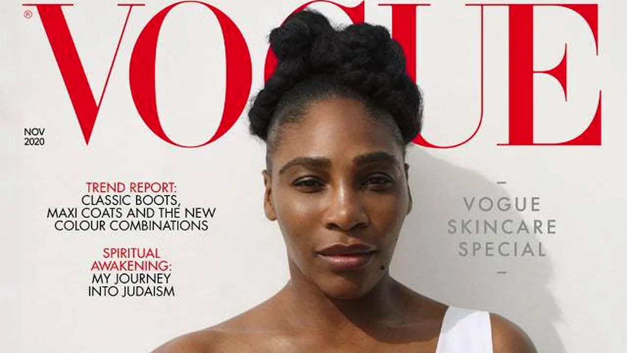 A luptat să îşi facă loc în tenis, iar acum este pe coperta Vogue. Serena Williams vrea să doboare un record vechi de 49 de ani 
