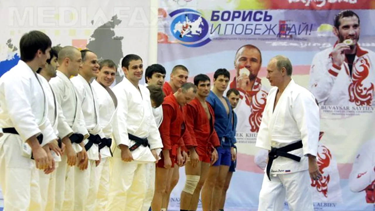 Vladimir Putin, deţinătorul centurii negre la judo, vrea să meargă la Jocurile Olimpice de la Londra