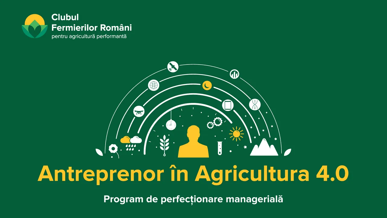 Programul Antreprenor în Agricultura 4.0 a ajuns la a doua serie de absolvenţi