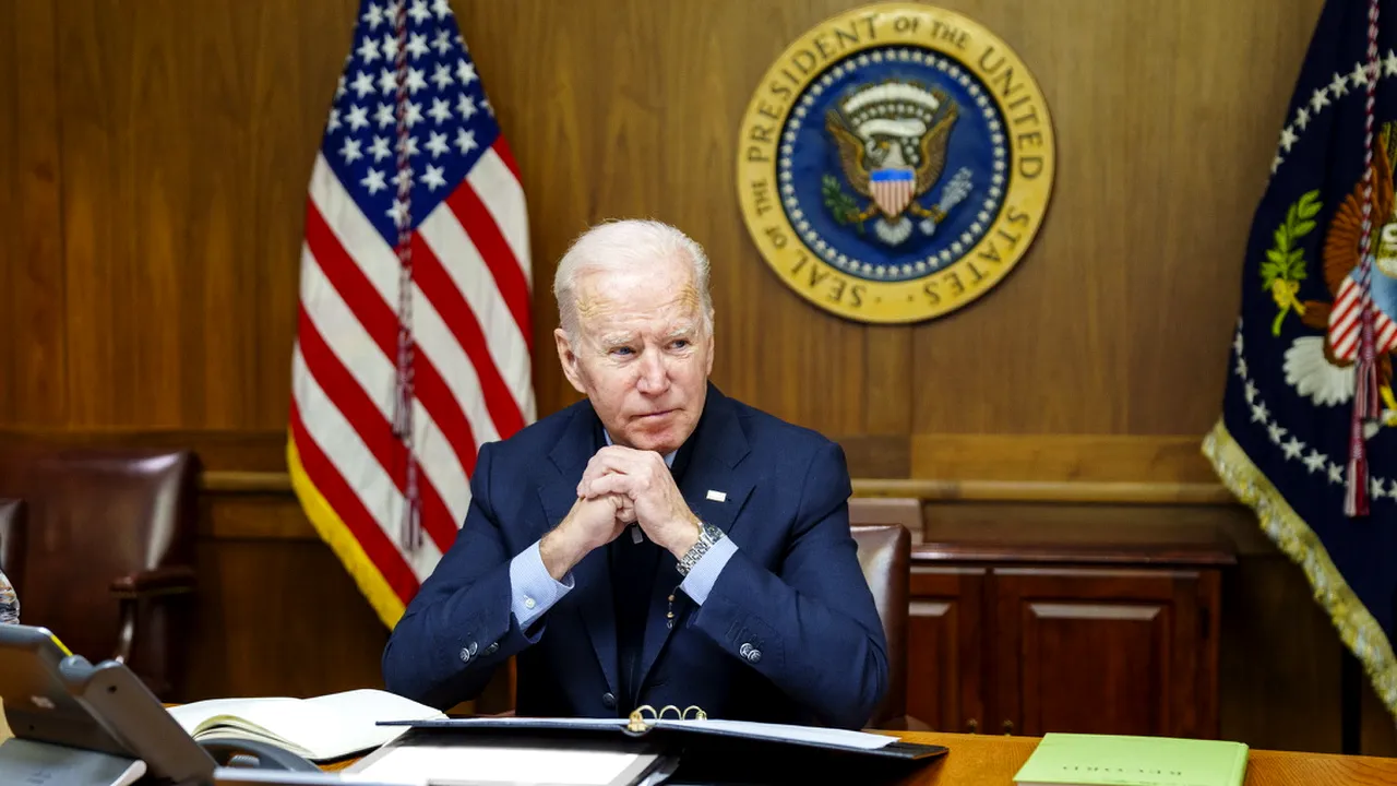 Joe Biden a discutat cu liderii Franţei, Germaniei şi Marii Britanii despre noi sancţiuni contra Rusiei