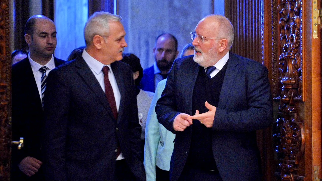 Dragnea, despre scrisoarea lui Timmermans: Neconvenabil e tot ce nu îi convine lui Iohannis. O să răspundem de la Parlament
