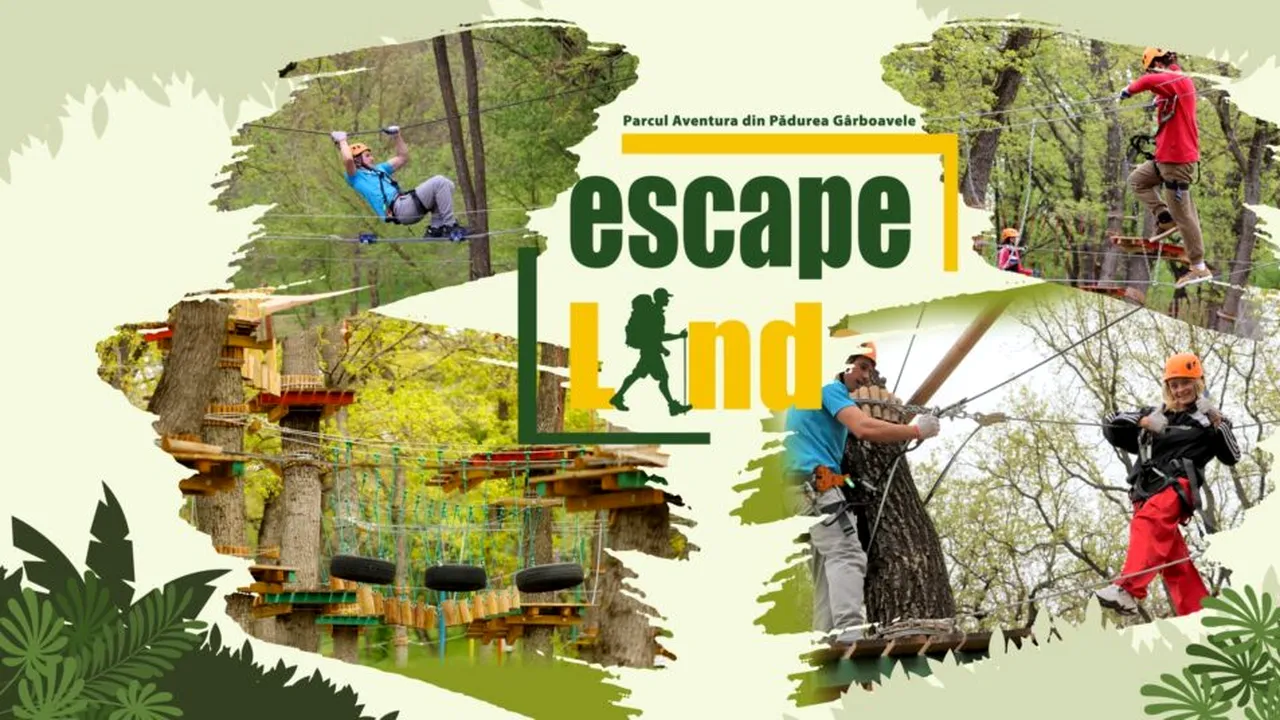 The largest adventure park in southeastern Romania reopens
