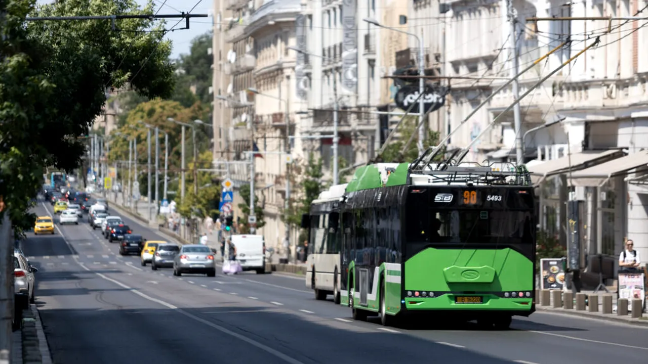 Bucureștiul câștigă încă 10,5 km de benzi unice pentru transportul public. Pe ce trasee vor fi amenajate noile benzi