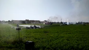 VIDEO | Accident AVIATIC de Ziua Naţională a Spaniei. Un avion militar s-a prăbuşit lângă o bază aeriană, după demonstraţia oficială