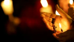 Boc participă la slujba de Înviere oficiată în faţa Catedralei Mitropolitane din Cluj-Napoca