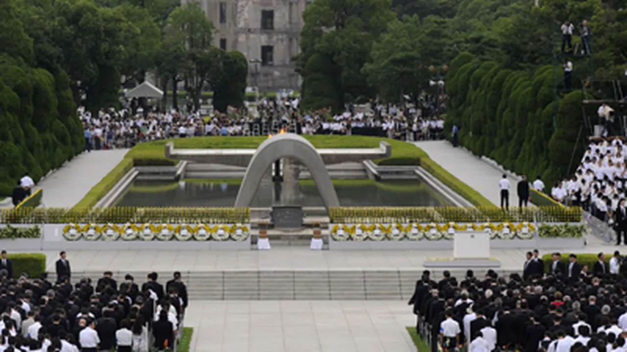 Oraşul martir Hiroshima cere abolirea armelor nucleare până în 2020
