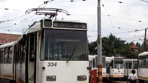 Tramvaiele liniei 5, deviate pentru lucrările de refacere a străzii Tunari