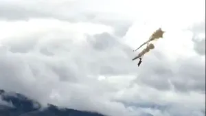 Un avion al Forţelor Aeriene canadiene, care zbura în cinstea personalului medical, s-a prăbuşit peste o casă | VIDEO
