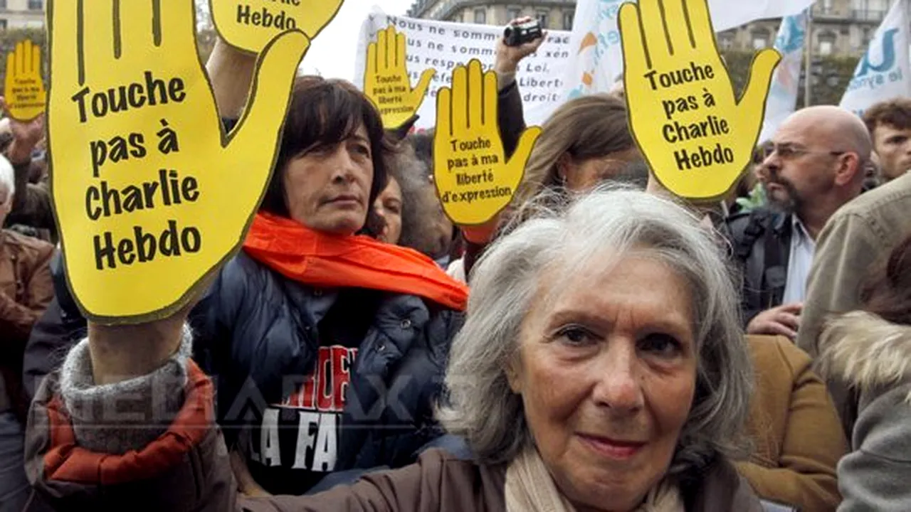 Reacţii după publicarea caricaturilor cu Profetul Mahomed. Site-ul revistei Charlie Hebdo a fost piratat 