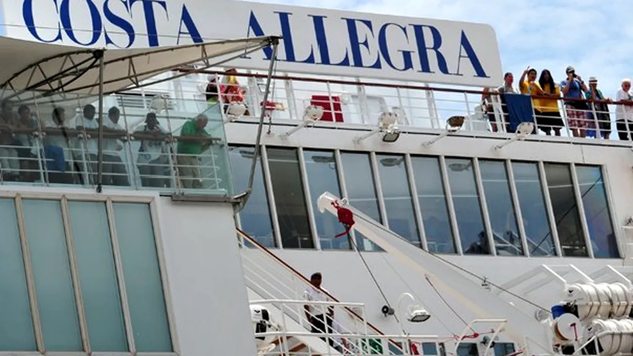 Pachebotul Costa Allegra a acostat în portul Victoria din insula Mahe