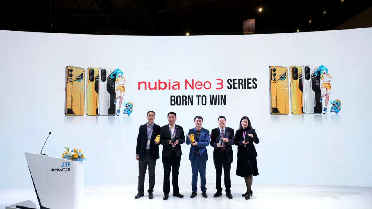 Born to Win: ZTE lansează seria nubia Neo 3 la MWC 2025