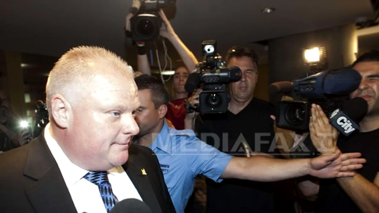 Ameninţare cu bombă la Primăria Toronto şi ultimatum ca primarul Rob Ford să demisioneze