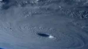 IMAGINI impresionante cu super furtuna Maysak din Oceanul Pacific, realizate de la bordul ISS - VIDEO
