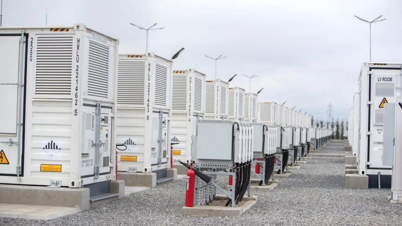 Facturi mai mici la energie în România. Cea mai mare capacitate de stocare în baterii, operaționalizată