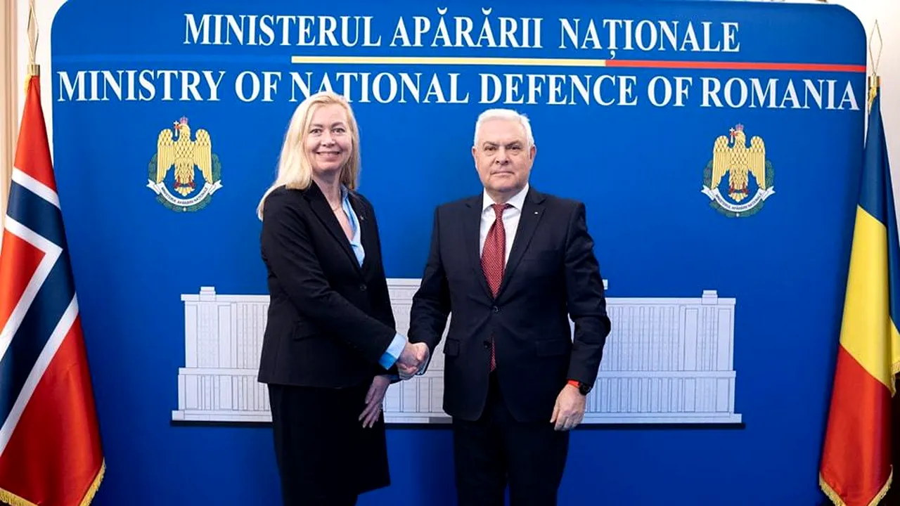 Angel Tîlvăr a avut o întrevedere cu ambasadorul Norvegiei, ţară de la care România cumpără F-16 Fighting Falcon